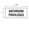 Nevs Printed Chart Tape - Bathroom Privileges, PK3 NT-8 - alternate 2